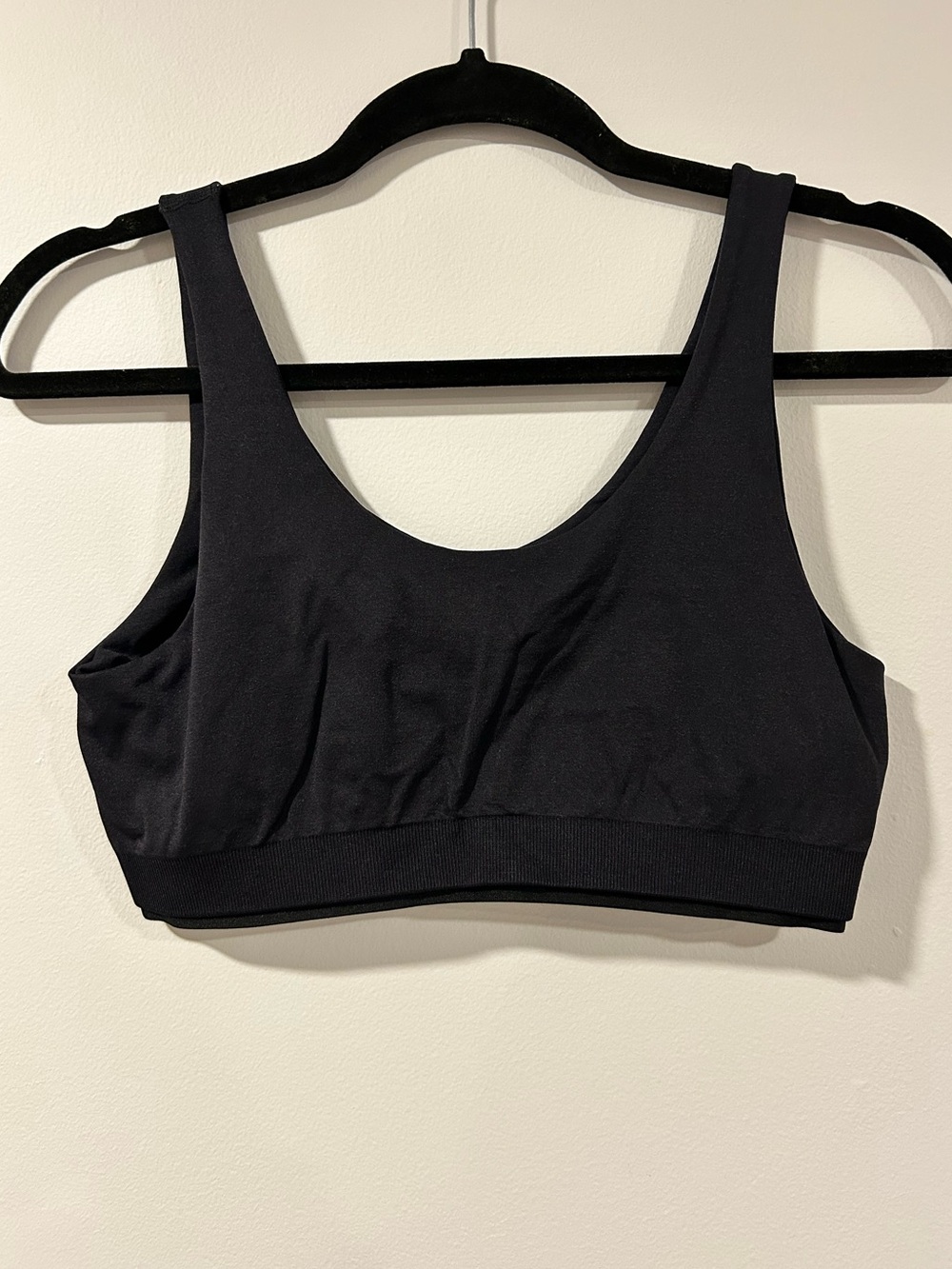 Outdoor Voices Sports Bra Black Size Medium